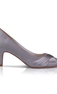 Sally-Silver shoe