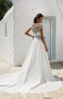 8799 - Aphrodite - Justin Alexander 8799, Chiffon Grecian Style A-line Wedding Dress with Beaded Off the Shoulder Neckline available at Blessings Bridal Boutique, Brighton, East Sussex, BN1 5GG. Telephone: 01273 505766