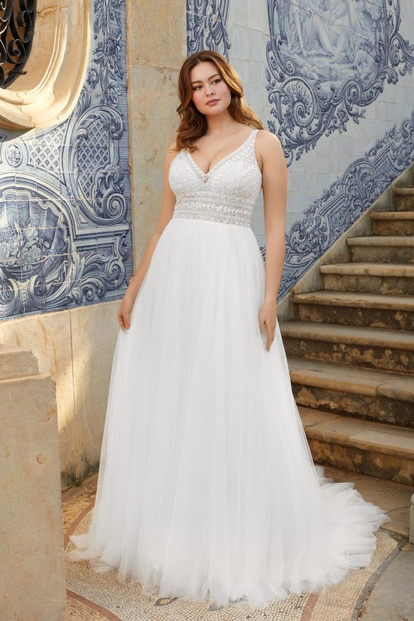 Justin Alexander Sincerity dress 44120 - Justin Alexander collection at Blessings Of Brighton, Westdene, Brighton. E.Sussex. BN1 5GG T:01273 505766 E: info@blessingsbridal.co.uk