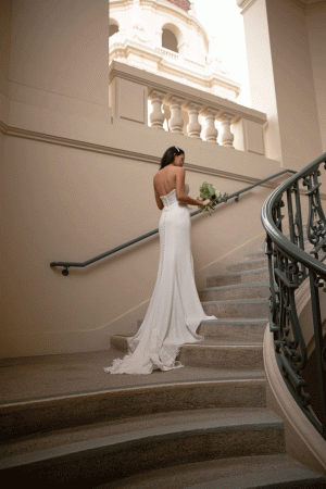 Stella York 7597 Sample sale Wedding Dress size 16